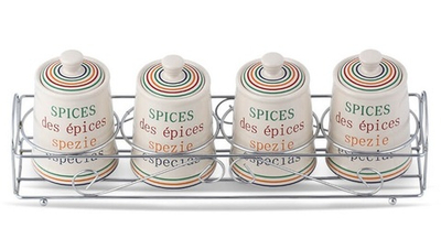 MR-20031-04СS Набор для специй 5пр. "For you