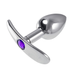 Серебристая втулка 25,5см со светящимся хвостом ToyFa Metal 712029