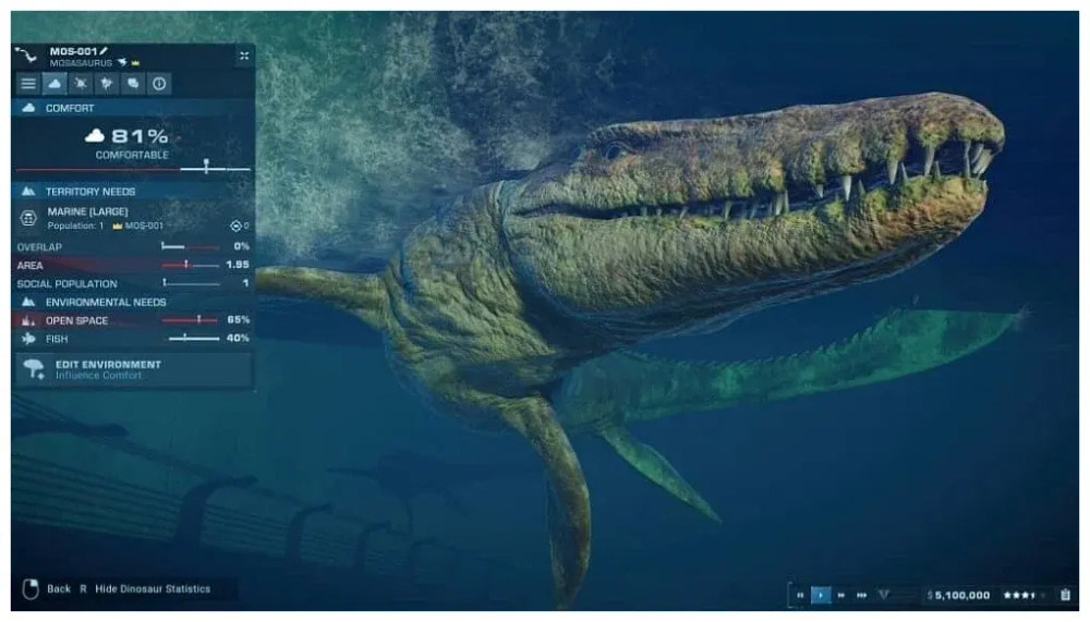 Игра Jurassic World Evolution 2 (PS5, полностью на русском)