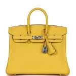 Оригинальная женская сумка из коллекции B с палладиевой фурнитурой Hermès Birkin