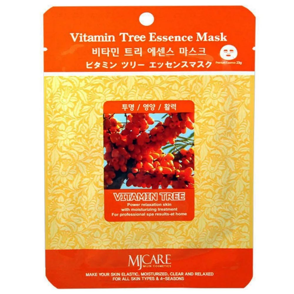 Тканевая маска для лица облепиха MIJIN Care Mask