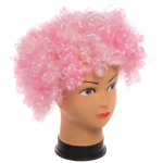 Парик карнавальный «Афро кудри», Розовый