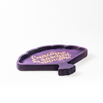 Менажница деревянная из сибирского кедра для подачи блюд и закусок с гравировкой "СЧАСТЬЕ В КАЖДОЙ МИНУТЕ". MG135