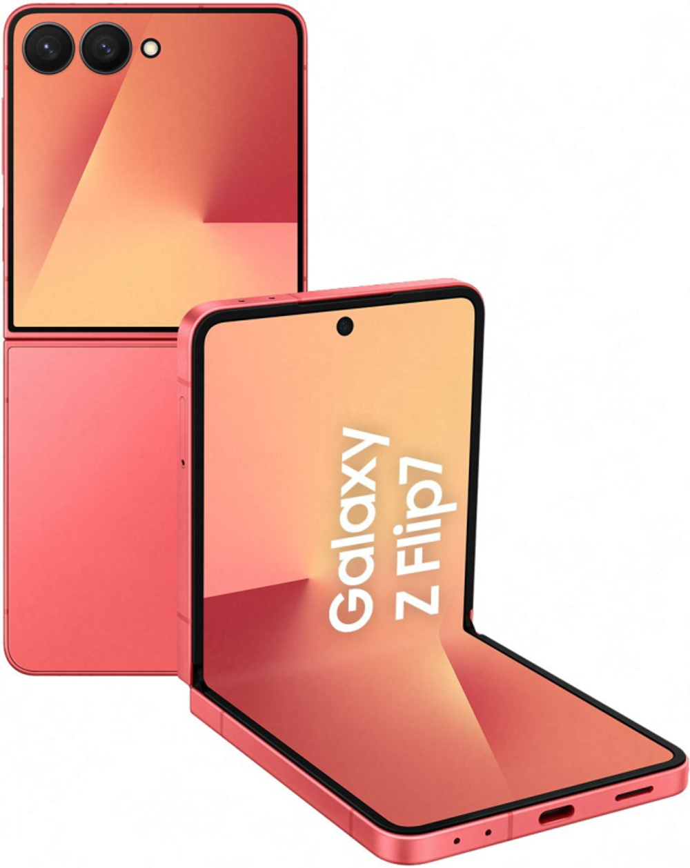 Смартфон Samsung Galaxy Z Flip7 12 ГБ/256 ГБ коралловый (Coralred)