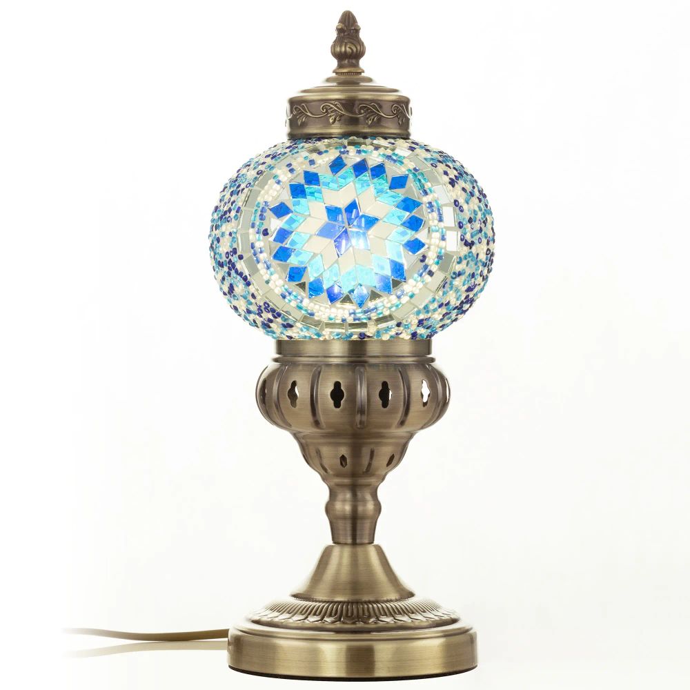 Citilux Каир CL419816 Настольная лампа Мозаика Синяя