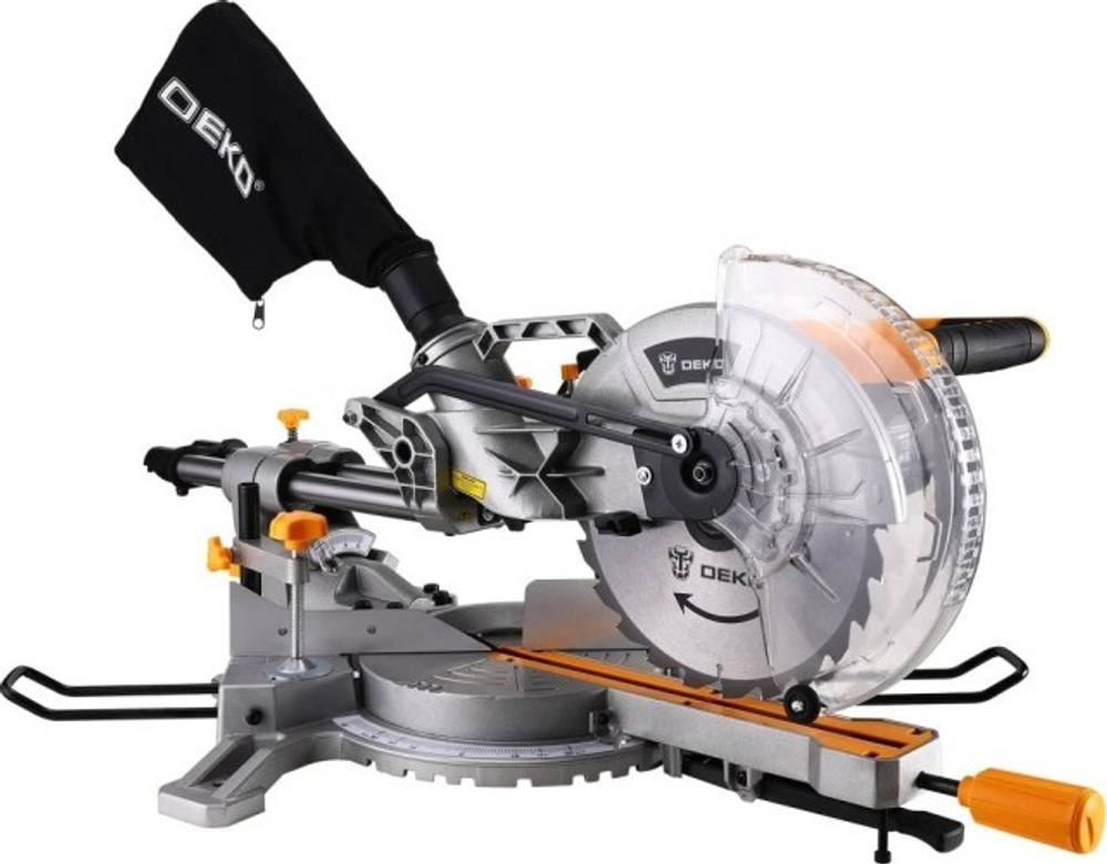 Пила торцовочная сетевая DEKO DKMS2300W-255 Laser 083-1093