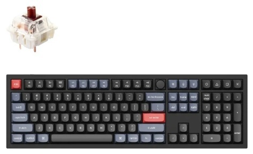 Клавиатура Keychron Q6-M3Z черный