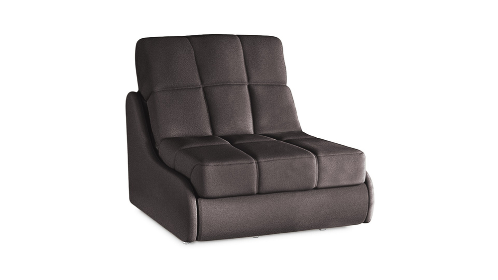 Кресло-кровать Истван Лайт Velutto 19 87*115*95 см, коричневый Велютто Аккордеон Фиеста