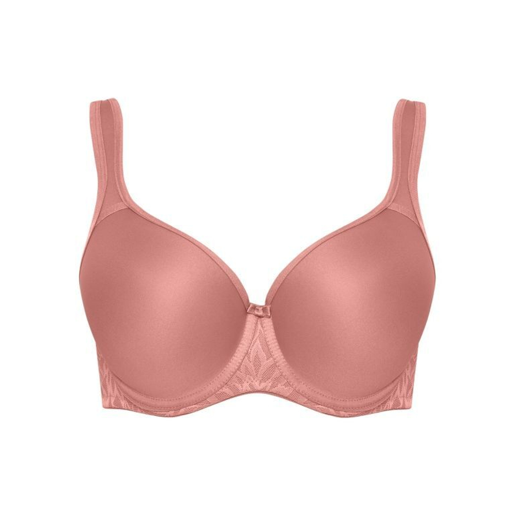 Бюстгальтер Marietta с чашками из гибридной пены (Размер: 90D) (Цвет: коралловый)