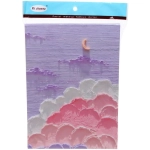 Зеркало косметическое складное «ФОРТУНА БРИ», микс 3 дизайна, луна, 18*25,5см