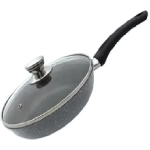 Сковорода 24см со стеклянной крышкой JML-124-11