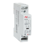 Контактор модульный EKF km-av-1-25-11-230V