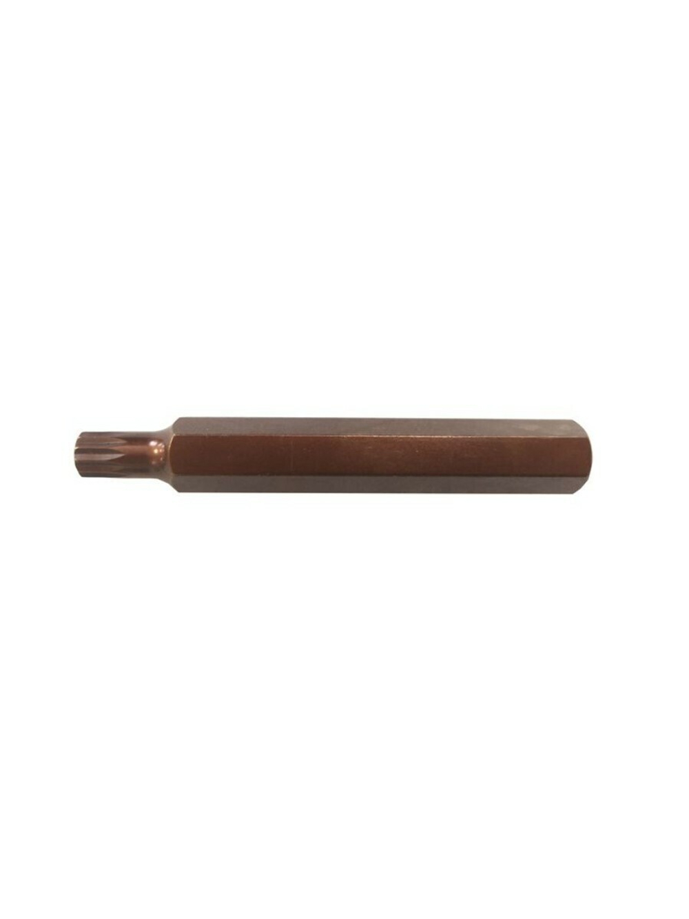 Бита 12-лучевая SPLINE M5х75ммL, 10мм Forsage F-1787505 Premium