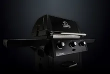 Газовый гриль Broil King Signet 320 Shadow, 3 горелки, чёрный