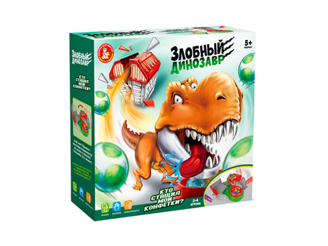 Игра настольная ЗЛОБНЫЙ ДИНОЗАВР