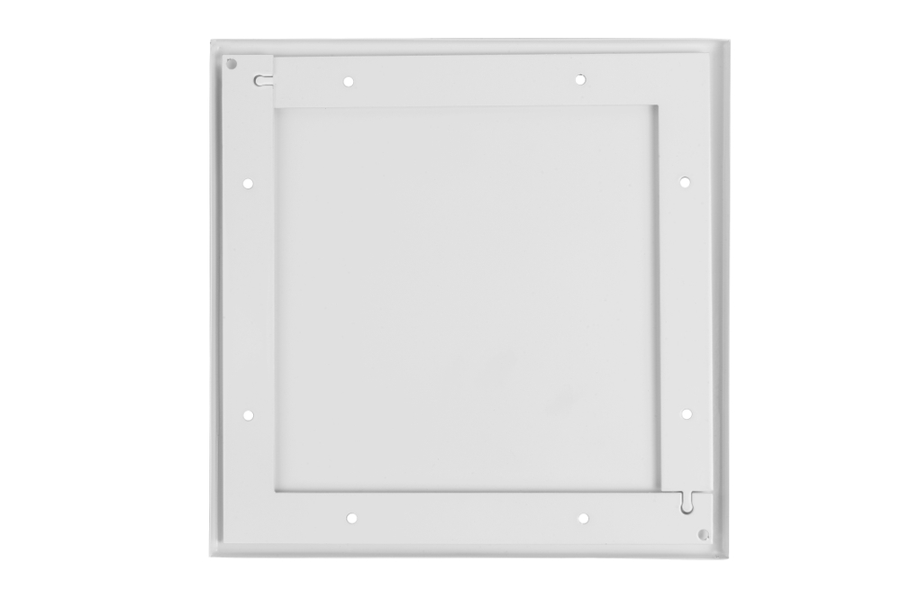 Люк съемный на магнитах 150х150мм накладной белый