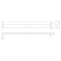 Светильник ЭРА SPO-801-0-002-060 IP20 под 2 светодиодные лампы T8 2xG13 LED 600мм до 2x20Вт