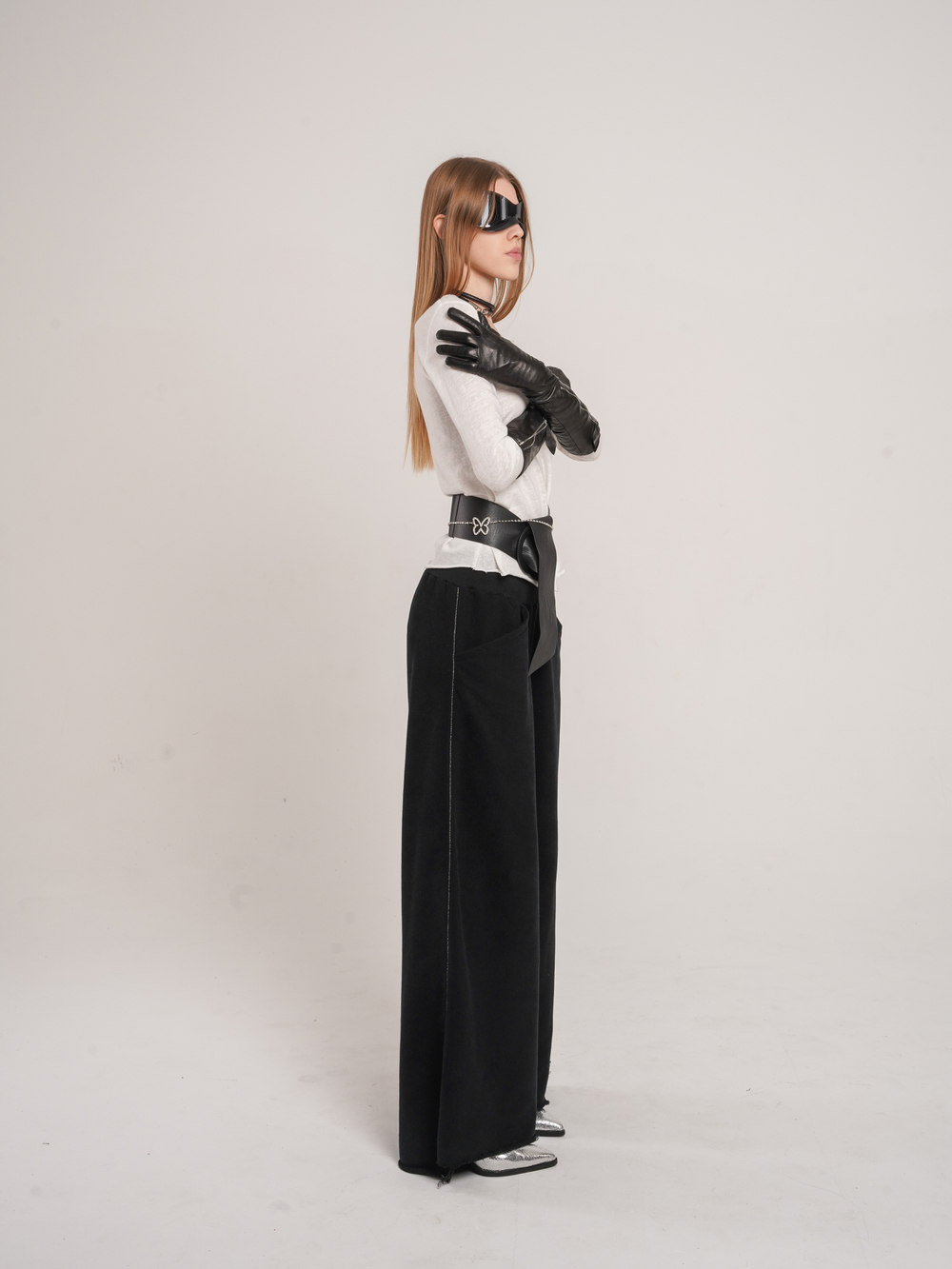 Лонгслив Базовый Белый