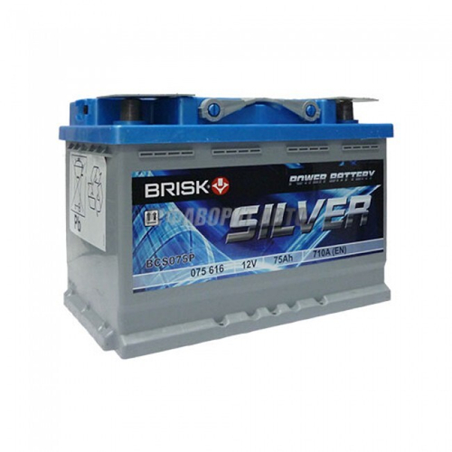 Аккумулятор Brisk Silver BCS 75 о.п.