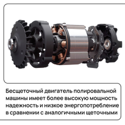 WORCRAFT Полировальная машинка для автомобиля аккумуляторная 20V, 1800-5000 об/мин. Без АКБ и СЗУ.