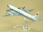 Модель самолета Ил-18 (М1:100, Аэрофлот СССР-75717, Ретро)