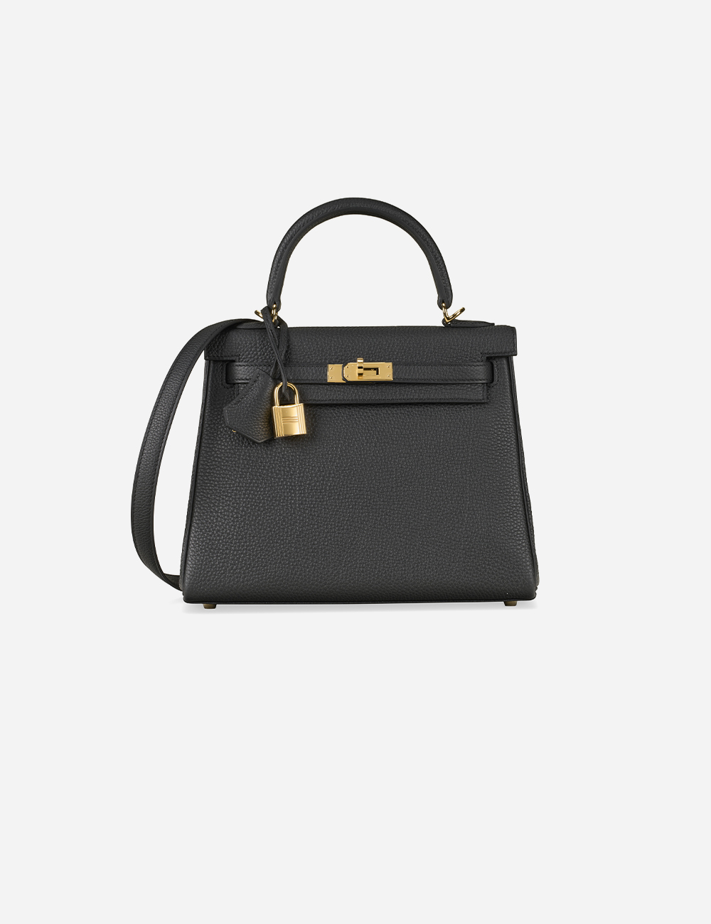 Сумка Hermes Togo Kelly 25 Gold Hardware "Noir"