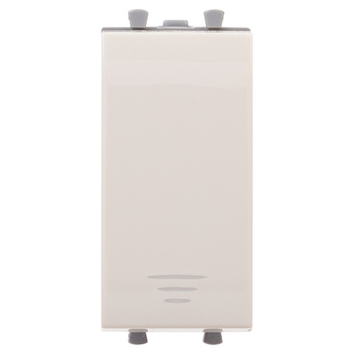 Кнопка модульная, "Avanti", "Ванильная дымка", 1 модуль