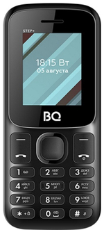 Мобильный телефон BQ 1848 Step+ черный
