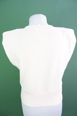 Топ Sinsay из плотного хлопка, маркировка М, визуально 46 размер