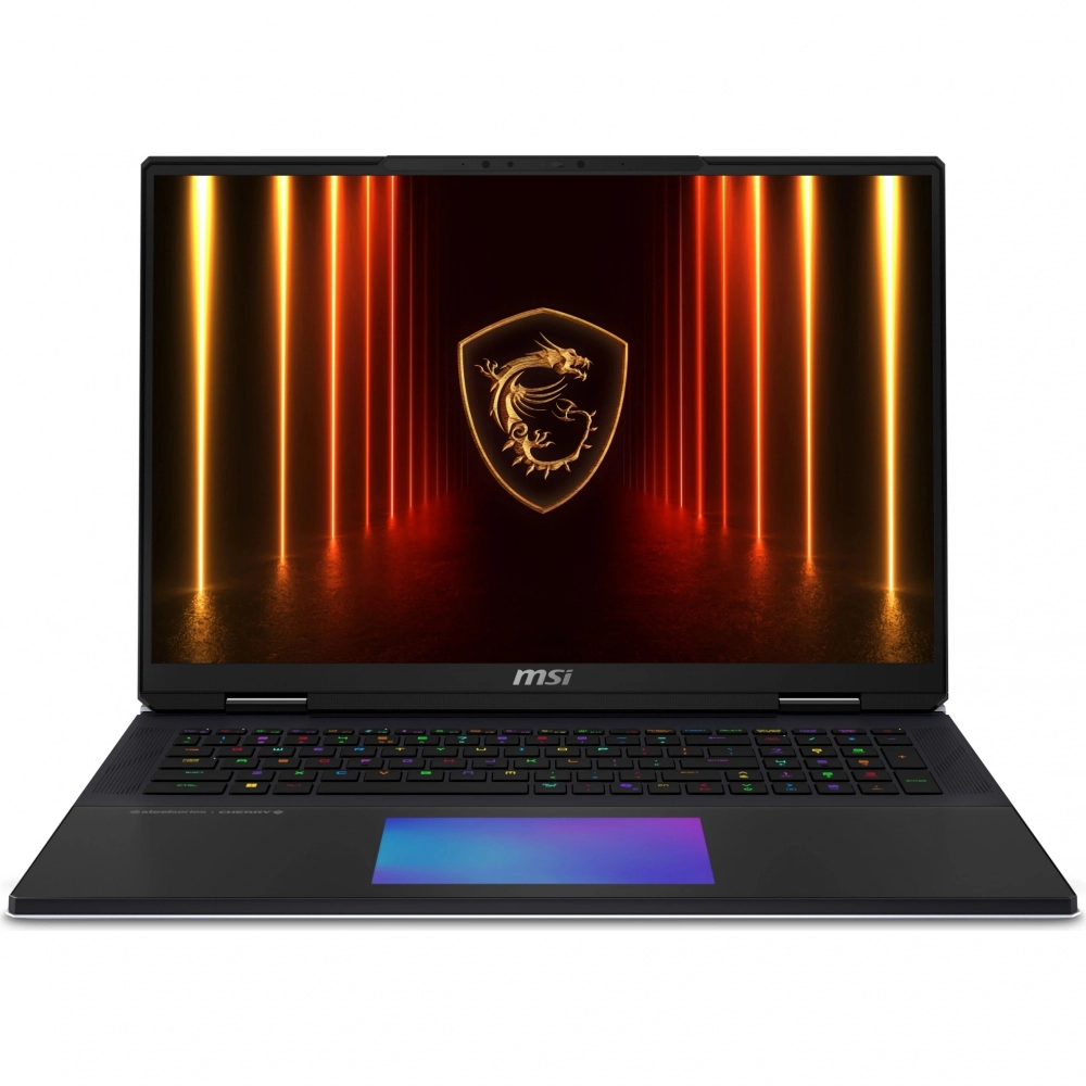 Ноутбук MSI Titan 18 HX AI A2XWJG-206RU Core Ultra 9 285HX 64Gb SSD4Tb RTX5090 24Gb 18" IPS UHD+ (3840x2400) Win11Home black (9S7-182421-206)