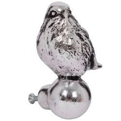 Ручка мебельная Зарничка Античное серебро