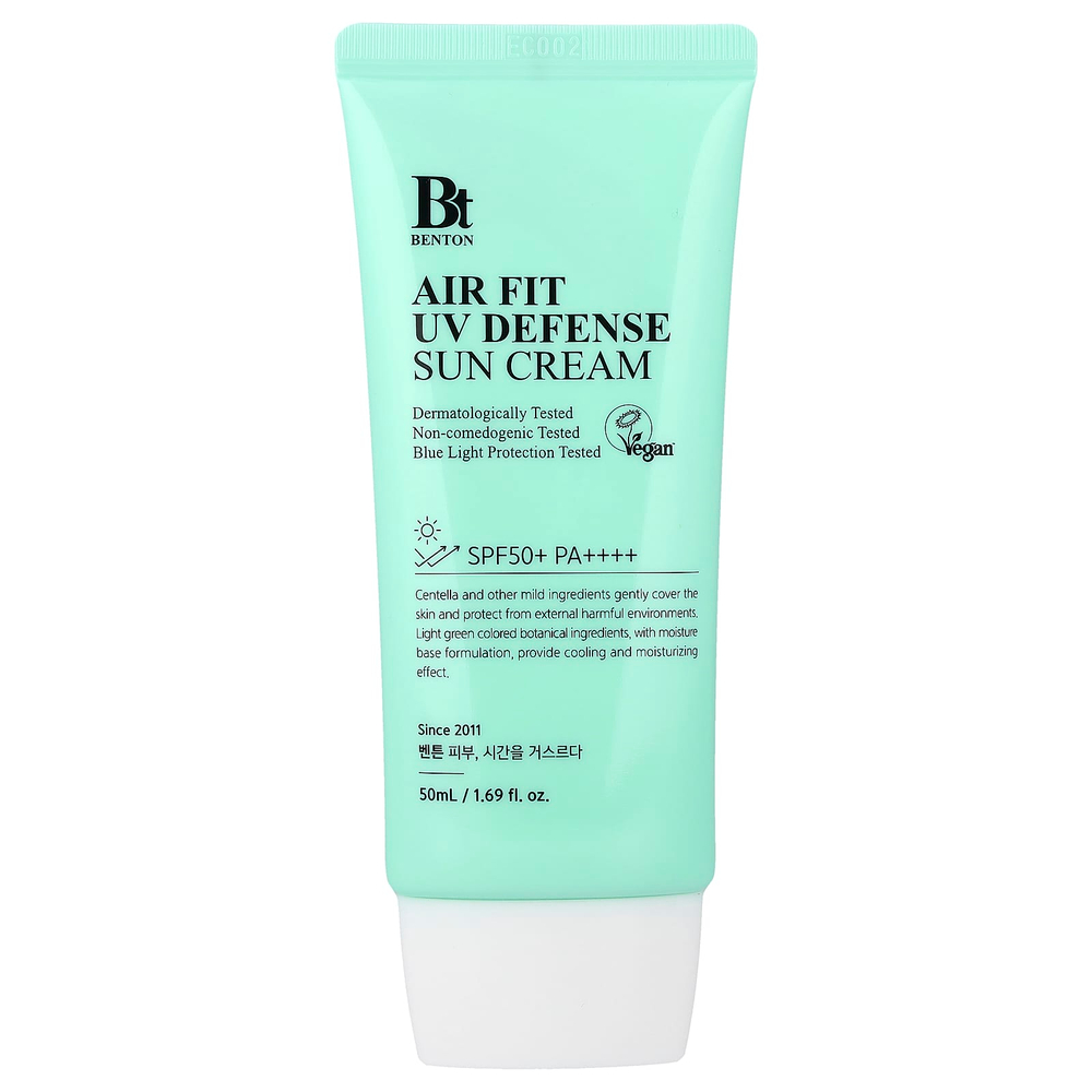 Benton, Air Fit UV Defense, солнцезащитный крем, SPF 50 / PA ++++, 50 мл (1,69 жидк. унц.)