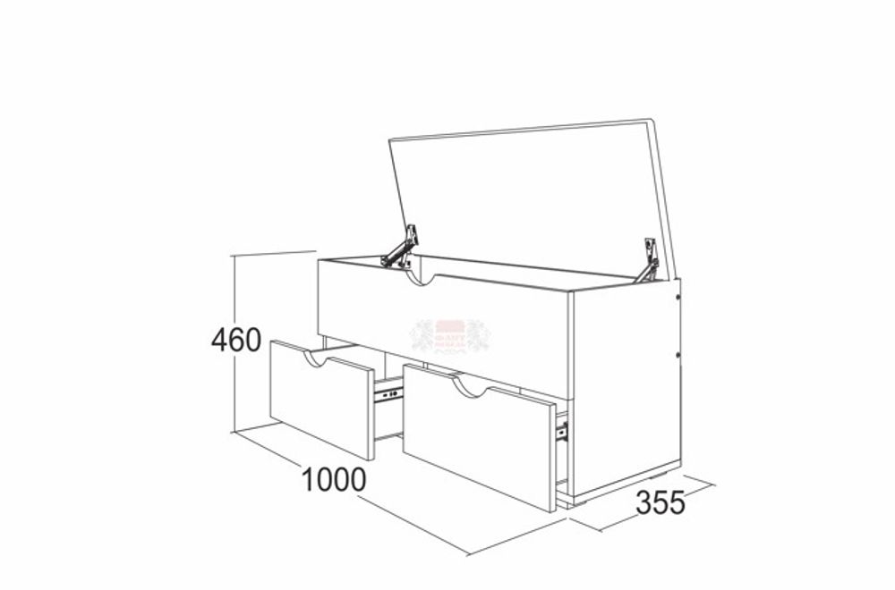 Скамья мягкая №2