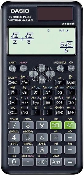 FX-991ES Plus  Elmi Kalkulyator, Qara