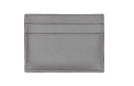 Balenciaga Fashion Grained Calfskin Card Holder Mini Unisex Gray