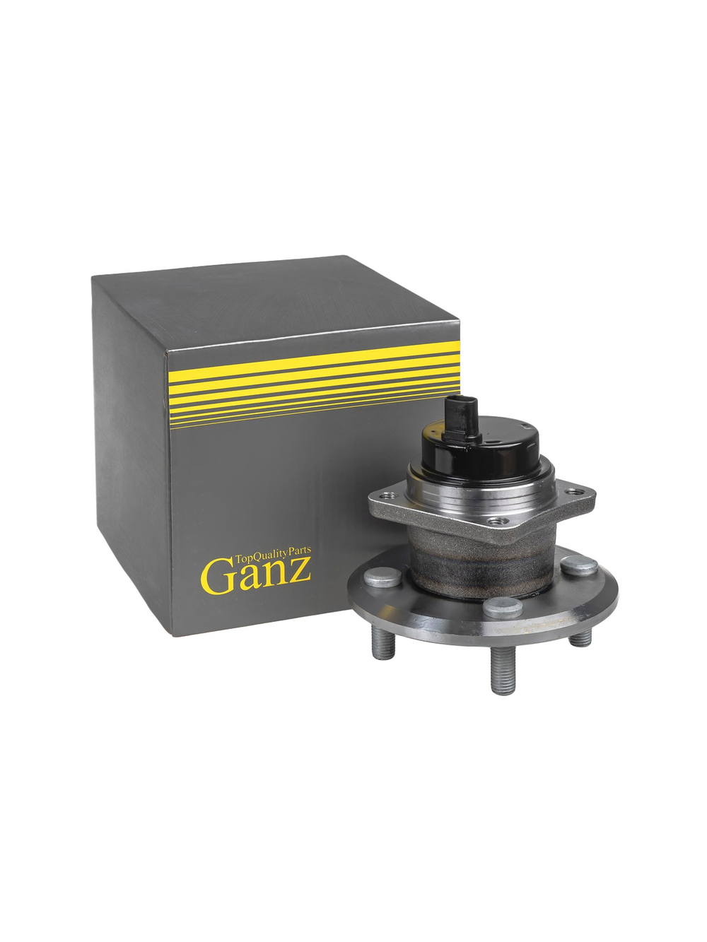 Ступица задняя в сборе L=R (c датчиком ABS) для TOYOTA COROLLA IX-X E120,150/PRIUS (00-07) GANZ GIM03104