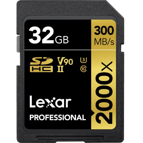 Lexar Professional 2000x UHS-II SDXC 32 Gb