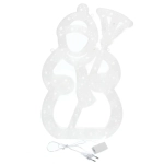 Фигура светодиодная 40см,»Снеговик» мультицвет