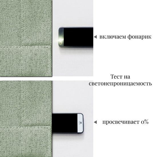 XL-Nemon Blackout 100% (индиго) Шторы полный блэкаут под лён