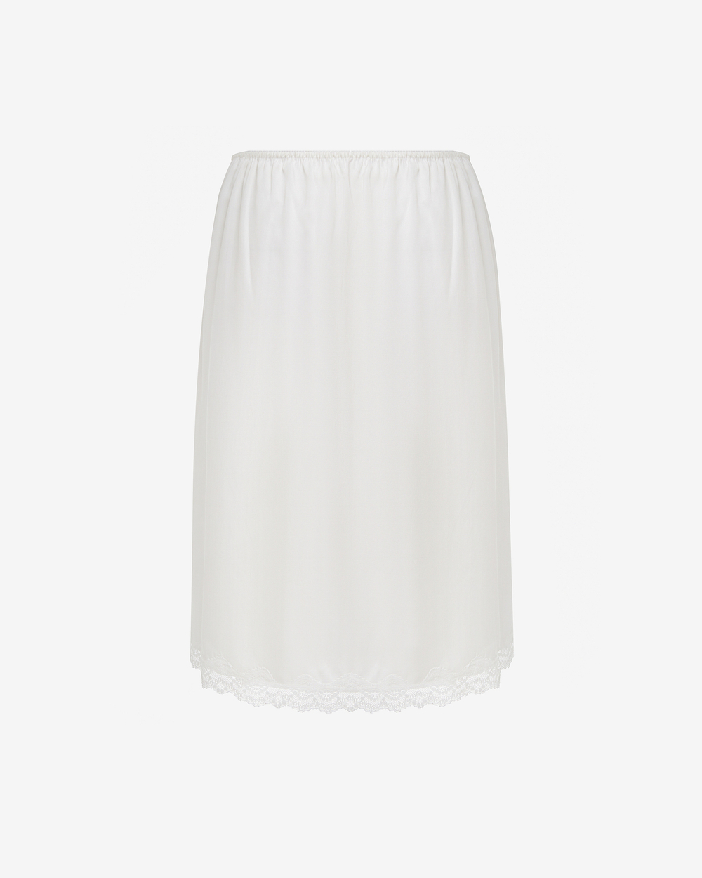 Юбка в бельевом стиле на резинке