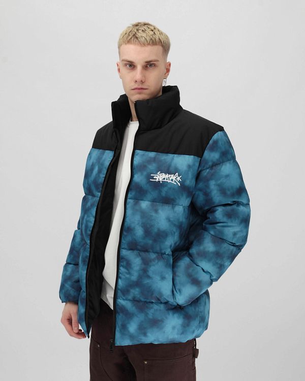 Пуховик Downjacket Tie Dye Blue - фото 2