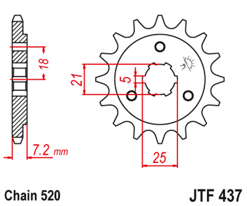 Звезда JTF437.15