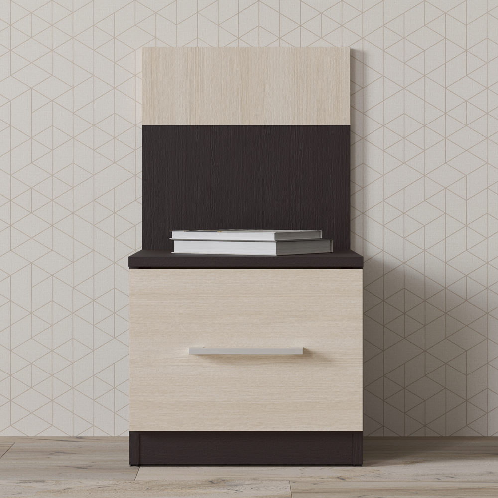 Прикроватная тумба DIWO Коломна венге, дуб молочный