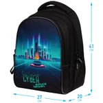 Рюкзак Berlingo inStyle "Cyber car" 41*27*20см, 3 отделения, 1 карман, эргономичная спинка