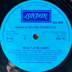 The Champs ‎– The Best Of The Champs (Англия 1977г.)