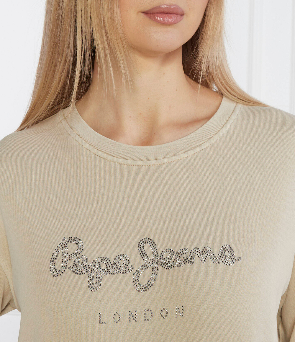 Худи HARLEY Pepe Jeans London - бежевый(PL581402)