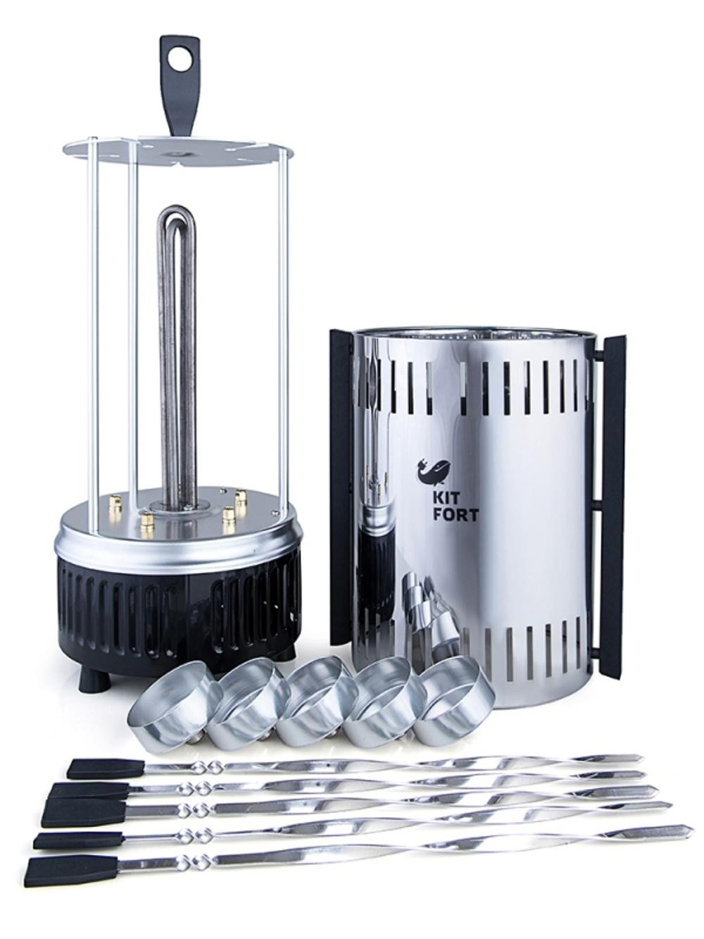 Электрошашлычница Kitfort КТ-1405