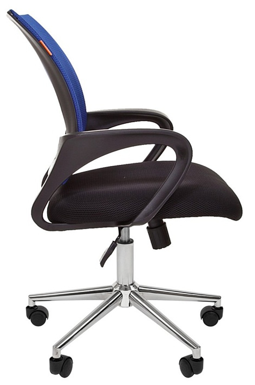 Офисное кресло CHAIRMAN 696 хром, ткань TW/сетчатый акрил