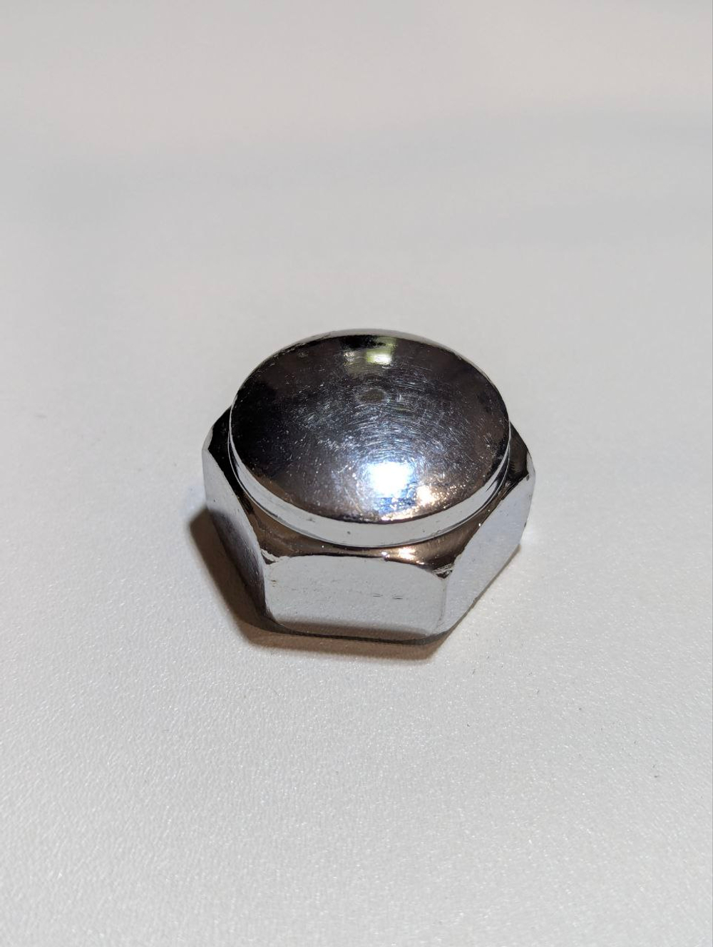 Гайка траверсы верхняя для вилки мопеда Альфа, Дельта и питбайки