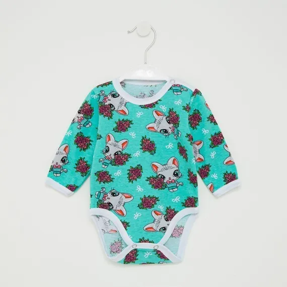 Боди детское, цвет МИКС, рост 62 см